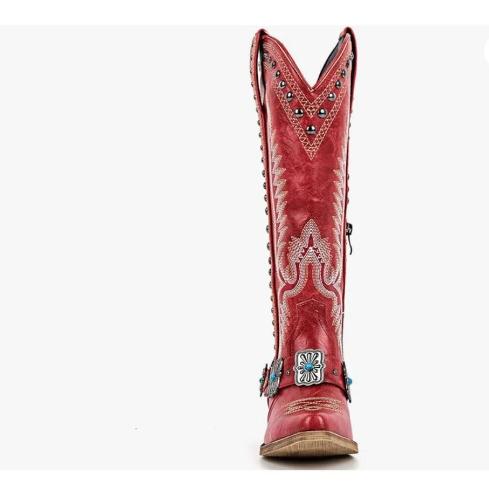 High Western Cowgirl Boots